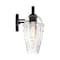 Designers Fountain Summer Jazz 32 in. 4-Light Matte Black Vanity Light with Clear Glass Shades for Bathrooms D310M-4B-MB - alternate 6